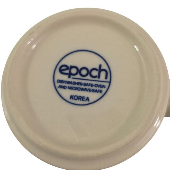 Epoch Wholesome Cups Fruit Pattern 12 Oz Stoneware Coffee Tea Mugs – Set of 2 - Picture 13 of 16